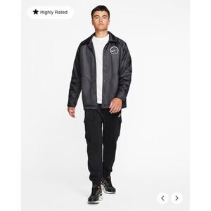 Nike Sportswear Club Fleece Black Cargo Pants - Style CD3129-010 - Men's Small